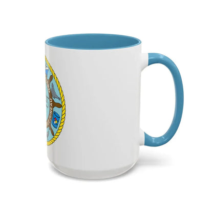 USCG Marine Safety Office Juneau (U.S. Coast Guard) Accent Coffee Mug - Go Mug Yourself