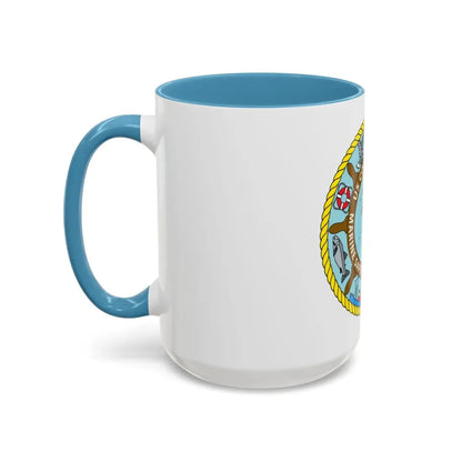 USCG Marine Safety Office Juneau (U.S. Coast Guard) Accent Coffee Mug - Go Mug Yourself