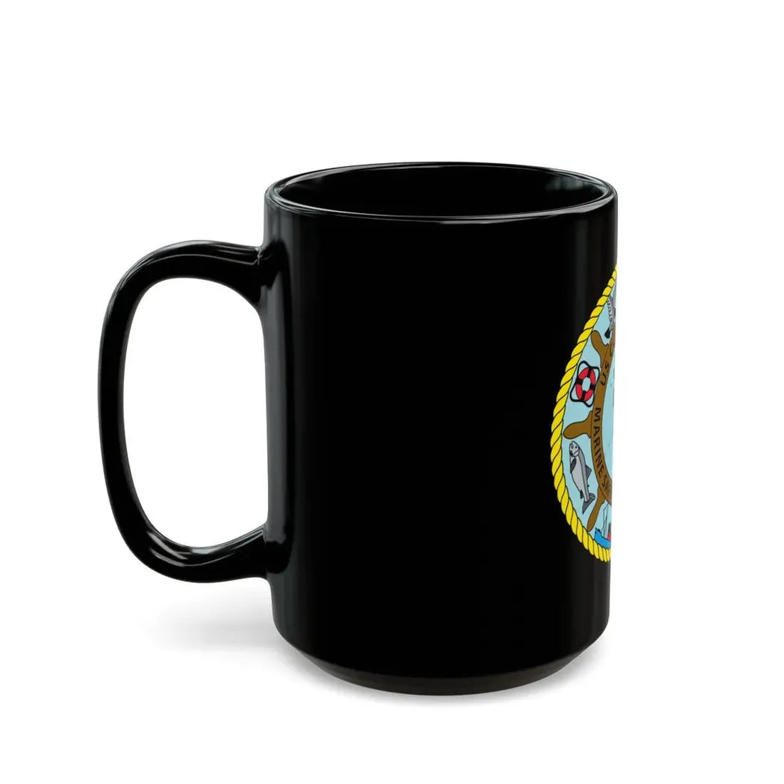 USCG Marine Safety Office Juneau (U.S. Coast Guard) Black Coffee Mug - Go Mug Yourself