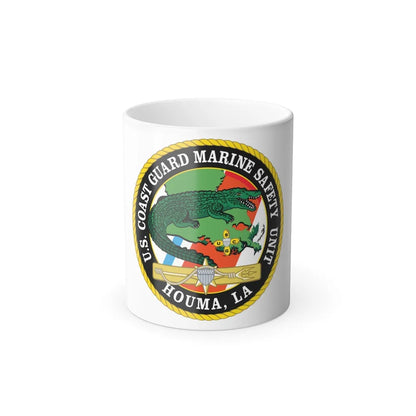 USCG Marine Safety Unit Houma LA (U.S. Coast Guard) Color Changing Mug 11oz-11oz-Go Mug Yourself