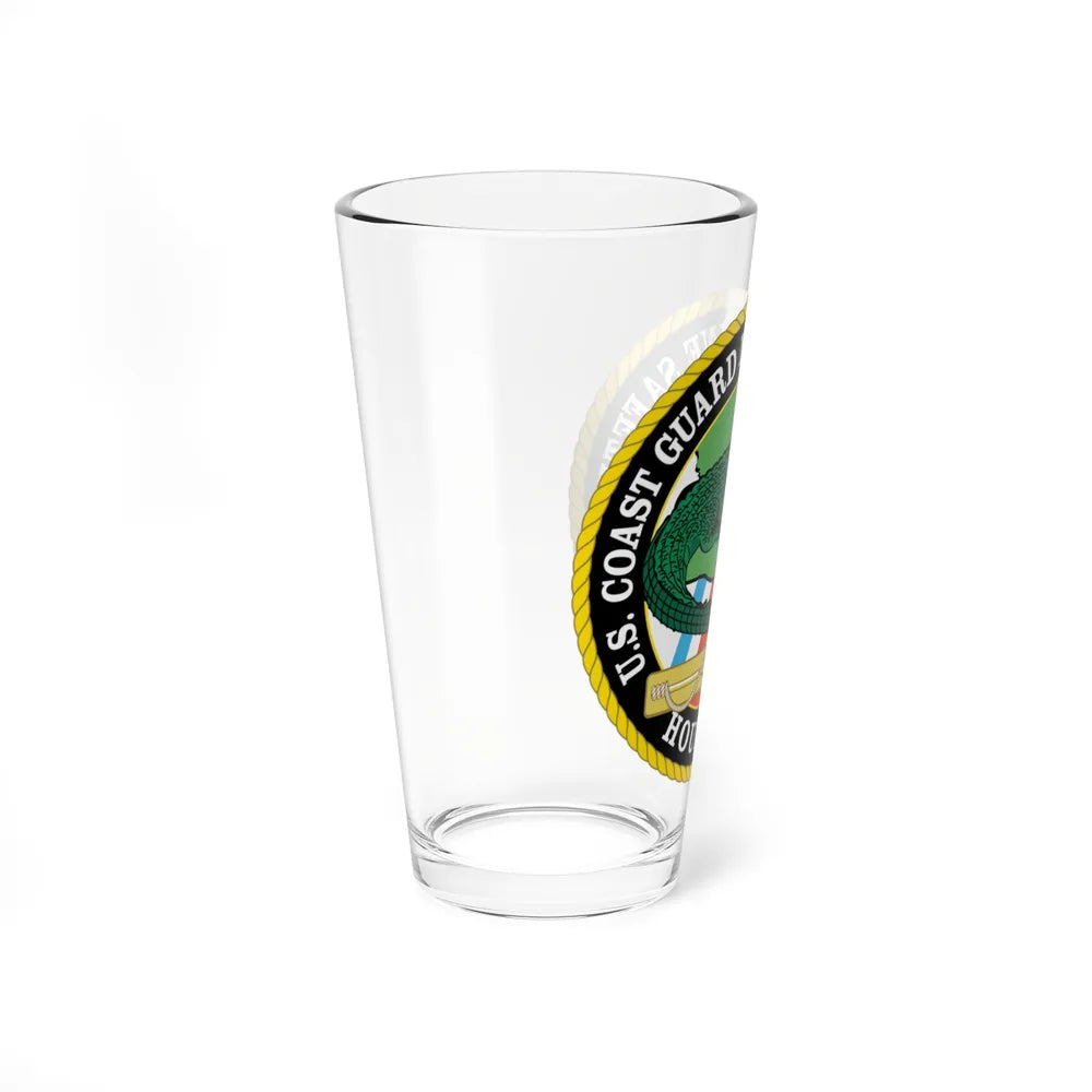 USCG Marine Safety Unit Houma LA (U.S. Coast Guard) Pint Glass 16oz-Go Mug Yourself