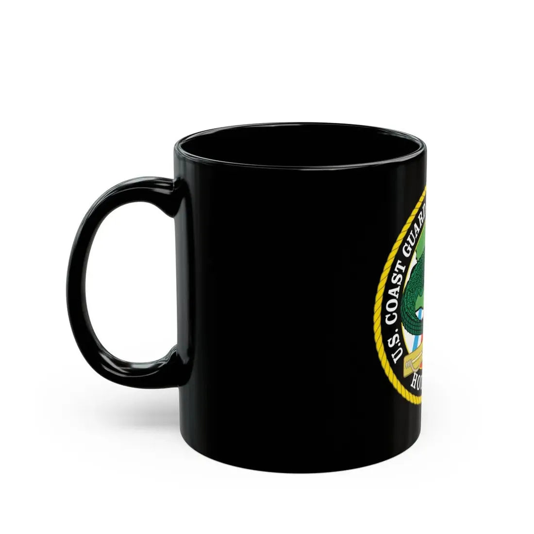 USCG Marine Safety Unit Houma LA (U.S. Coast Guard) Black Coffee Mug - Go Mug Yourself