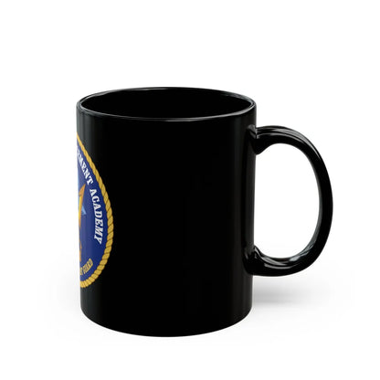 USCG Maritime Law Enforcement Academy (U.S. Coast Guard) Black Coffee Mug-Go Mug Yourself