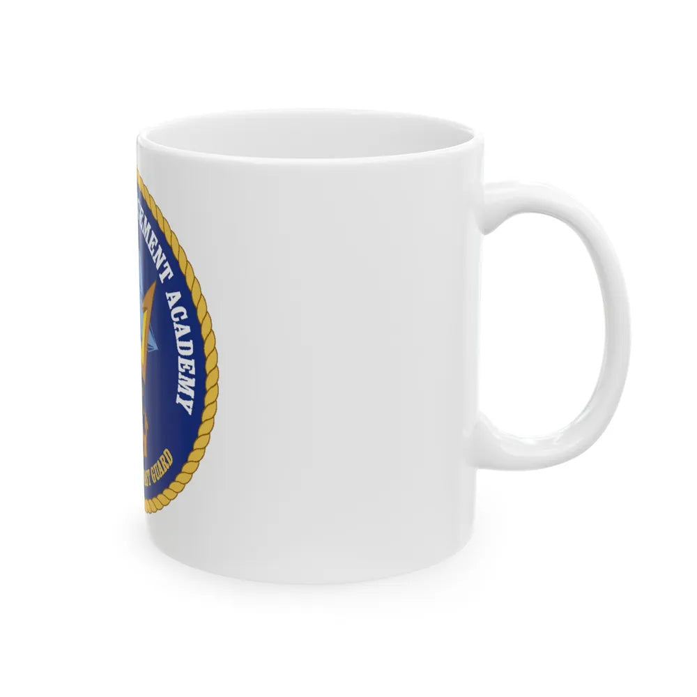 USCG Maritime Law Enforcement Academy (U.S. Coast Guard) White Coffee Mug-Go Mug Yourself