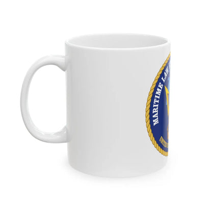 USCG Maritime Law Enforcement Academy (U.S. Coast Guard) White Coffee Mug-Go Mug Yourself