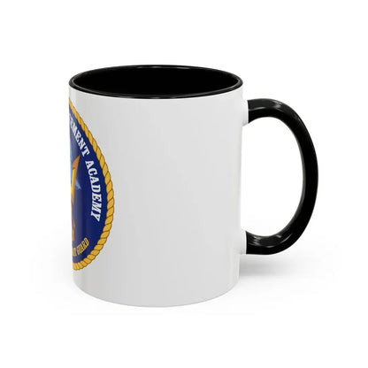 USCG Maritime Law Enforcement Academy (U.S. Coast Guard) Accent Coffee Mug - Go Mug Yourself