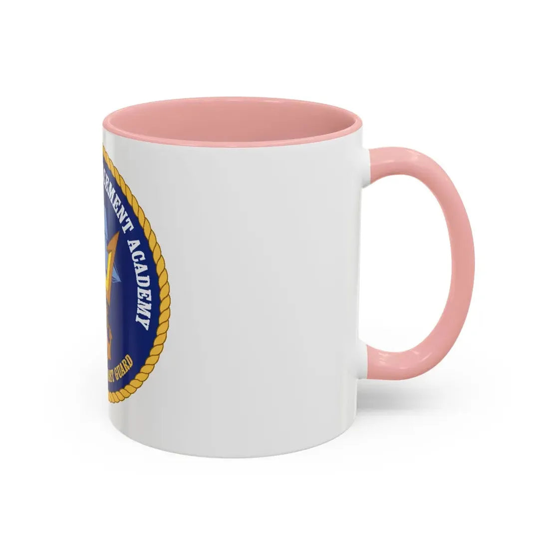 USCG Maritime Law Enforcement Academy (U.S. Coast Guard) Accent Coffee Mug - Go Mug Yourself