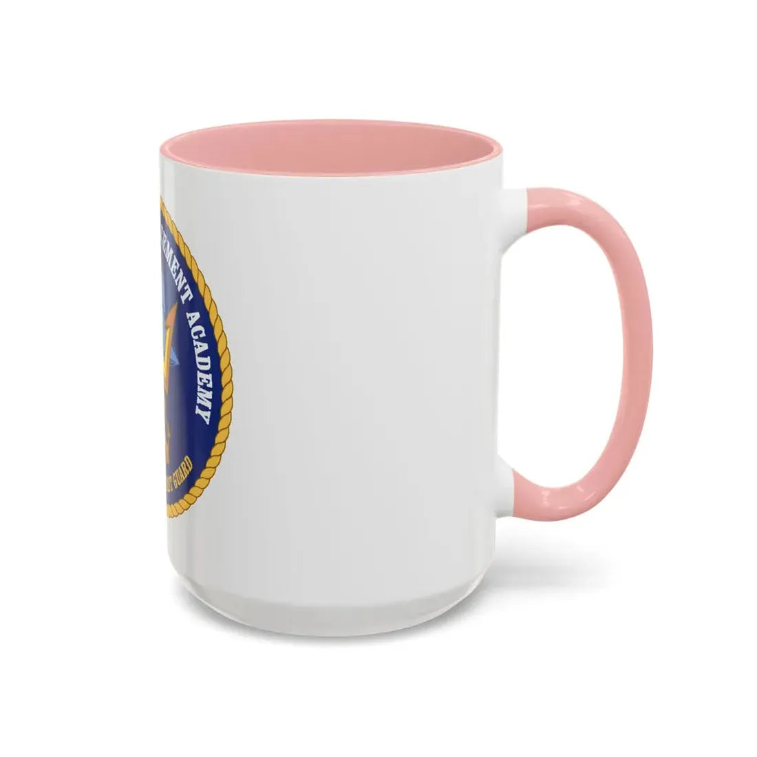 USCG Maritime Law Enforcement Academy (U.S. Coast Guard) Accent Coffee Mug - Go Mug Yourself