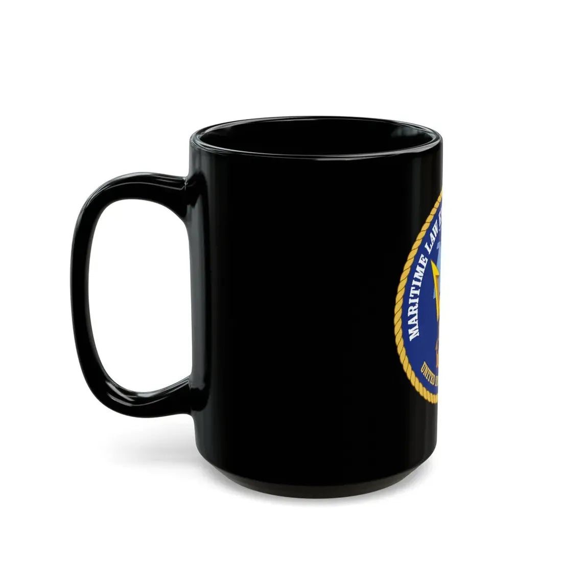 USCG Maritime Law Enforcement Academy (U.S. Coast Guard) Black Coffee Mug - Go Mug Yourself