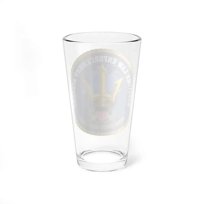 USCG Maritime Law Enforcement Academy (U.S. Coast Guard) Pint Glass 16oz - Go Mug Yourself