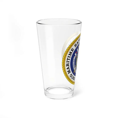 USCG Maritime Safety And Security Team (U.S. Coast Guard) Pint Glass 16oz-Go Mug Yourself