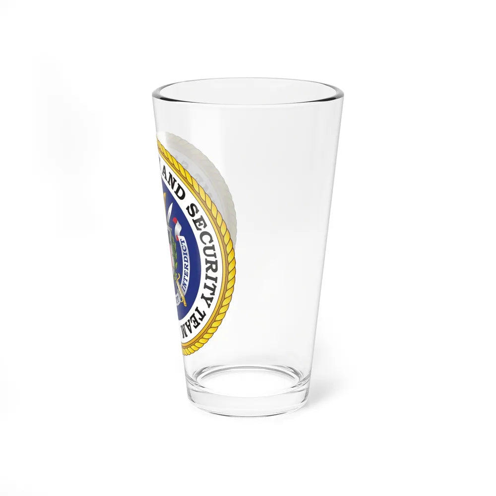 USCG Maritime Safety And Security Team (U.S. Coast Guard) Pint Glass 16oz-Go Mug Yourself