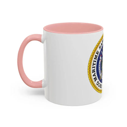 USCG Maritime Safety And Security Team (U.S. Coast Guard) Accent Coffee Mug - Go Mug Yourself