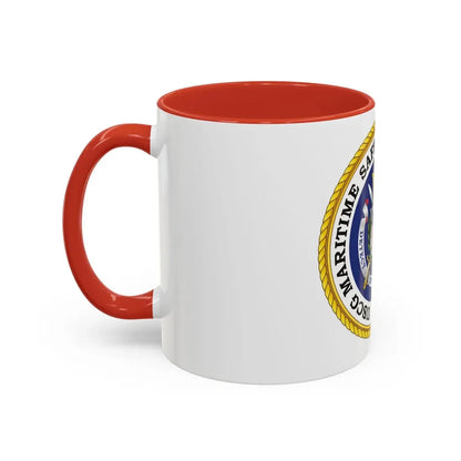 USCG Maritime Safety And Security Team (U.S. Coast Guard) Accent Coffee Mug - Go Mug Yourself