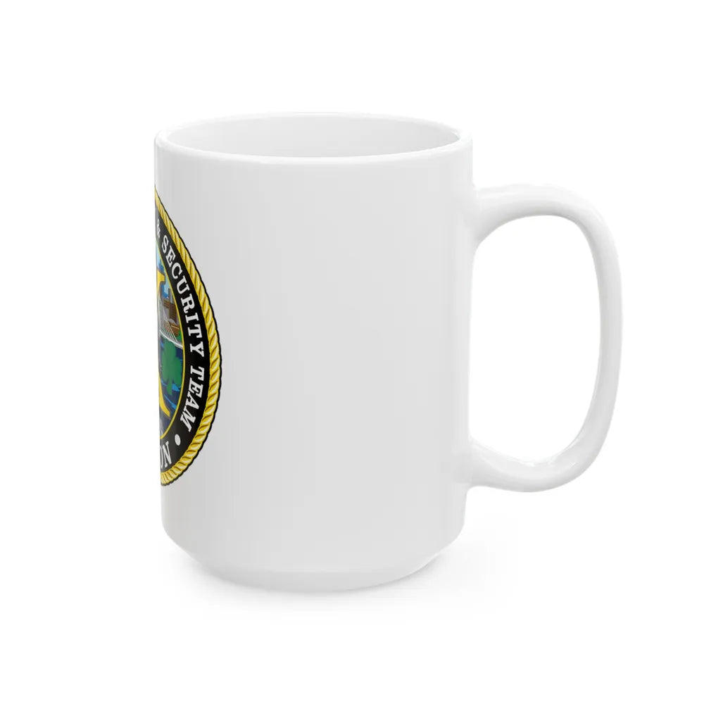 USCG Maritime Safety & Sec Team MSST Boston (U.S. Coast Guard) White Coffee Mug-Go Mug Yourself