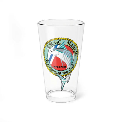 USCG Marlin WPB 87304 (U.S. Coast Guard) Pint Glass 16oz-16oz-Go Mug Yourself