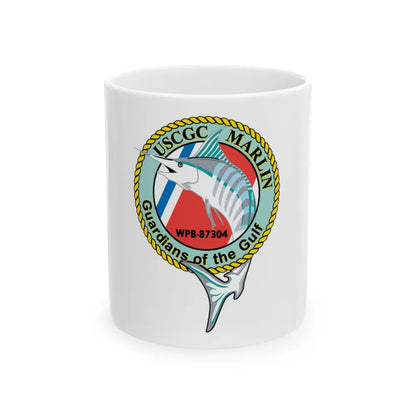 USCG Marlin WPB 87304 (U.S. Coast Guard) White Coffee Mug-11oz-Go Mug Yourself