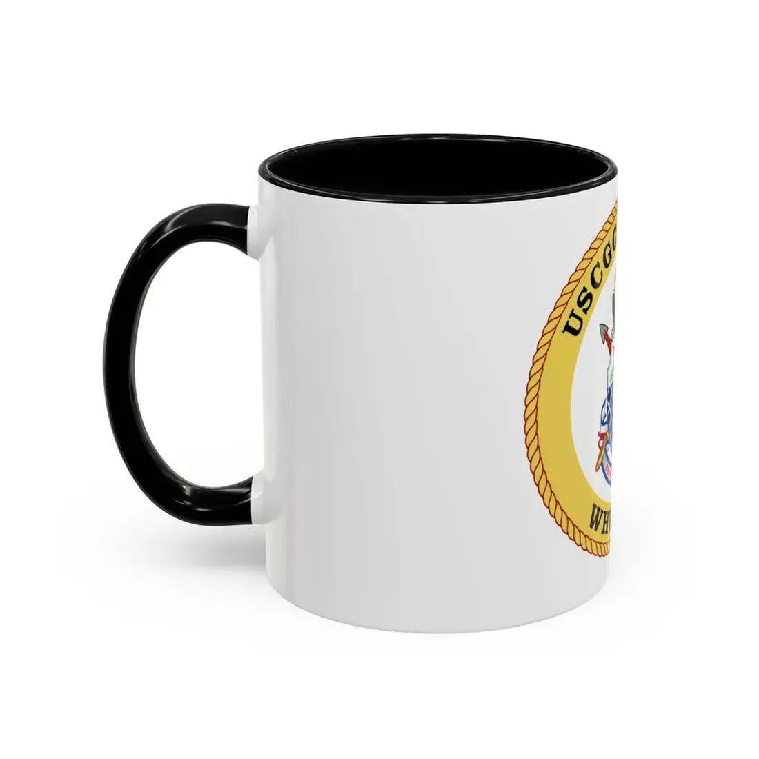 USCG Mellon WHEC 717 Gold Anniversary (U.S. Coast Guard) Accent Coffee Mug - Go Mug Yourself