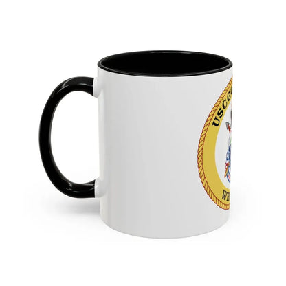 USCG Mellon WHEC 717 Gold Anniversary (U.S. Coast Guard) Accent Coffee Mug - Go Mug Yourself
