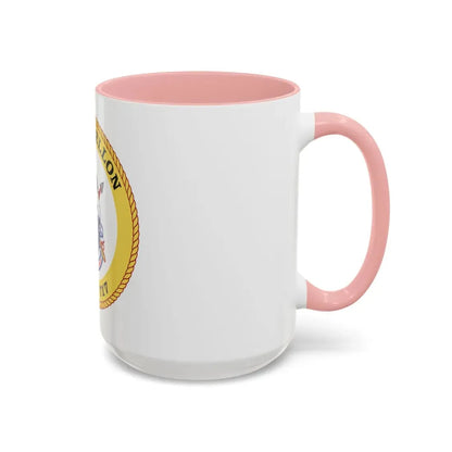 USCG Mellon WHEC 717 Gold Anniversary (U.S. Coast Guard) Accent Coffee Mug - Go Mug Yourself