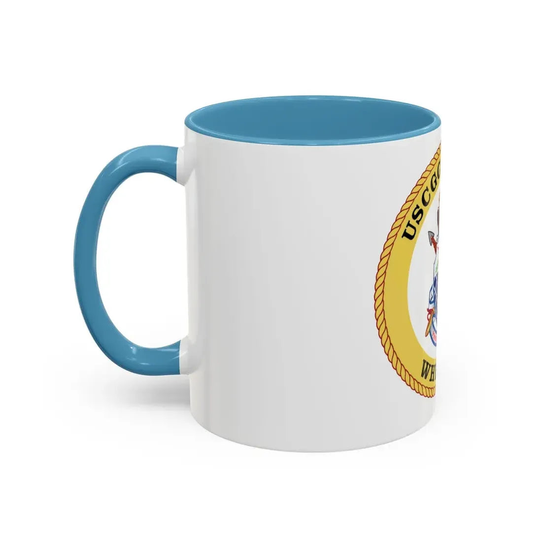 USCG Mellon WHEC 717 Gold Anniversary (U.S. Coast Guard) Accent Coffee Mug - Go Mug Yourself