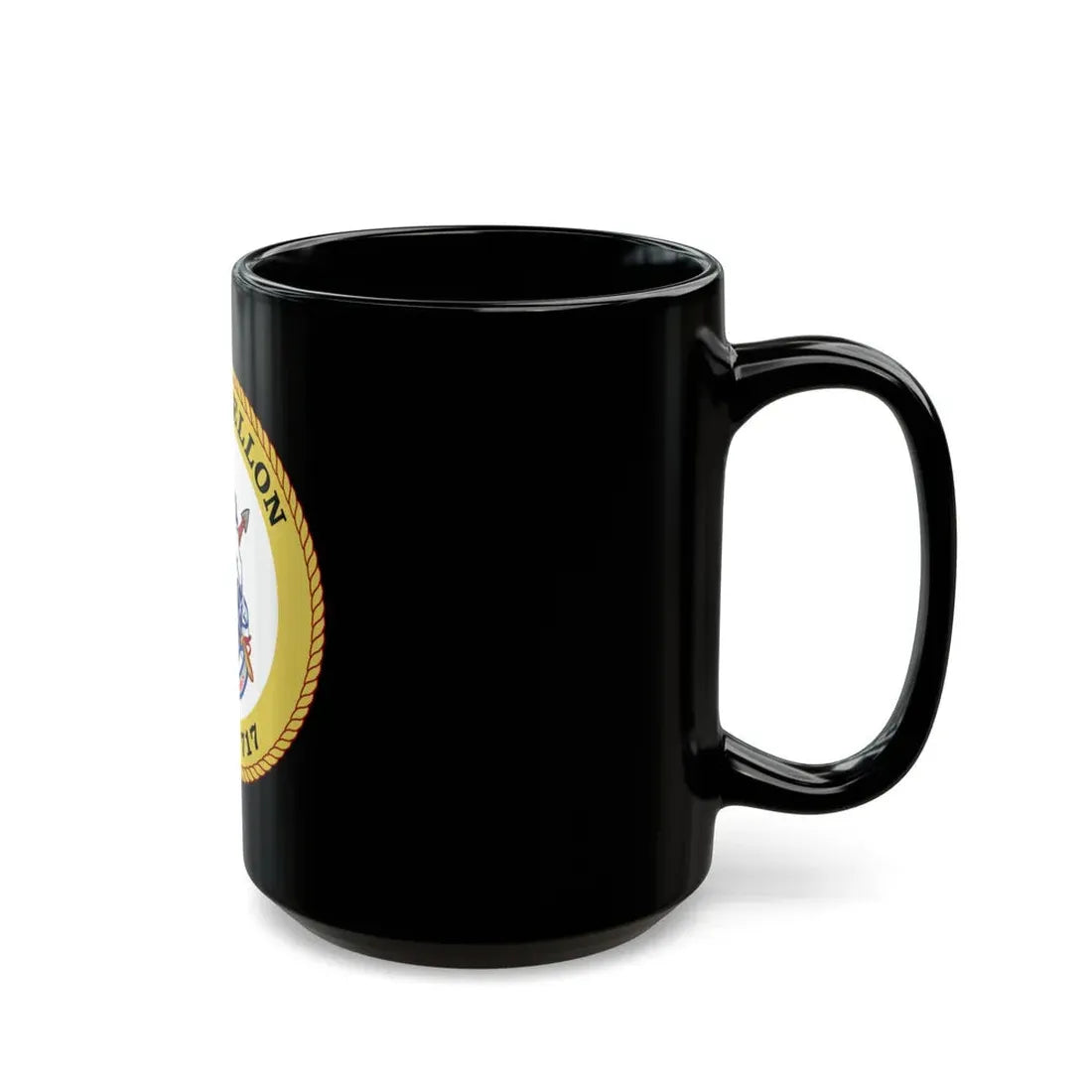 USCG Mellon WHEC 717 Gold Anniversary (U.S. Coast Guard) Black Coffee Mug - Go Mug Yourself
