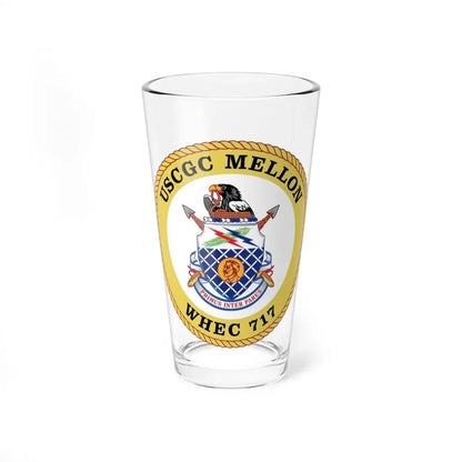 USCG Mellon WHEC 717 Gold Anniversary (U.S. Coast Guard) Pint Glass 16oz 16oz - Go Mug Yourself
