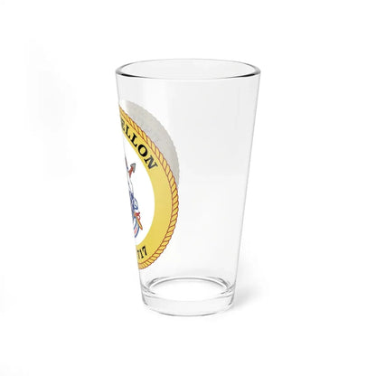 USCG Mellon WHEC 717 Gold Anniversary (U.S. Coast Guard) Pint Glass 16oz - Go Mug Yourself
