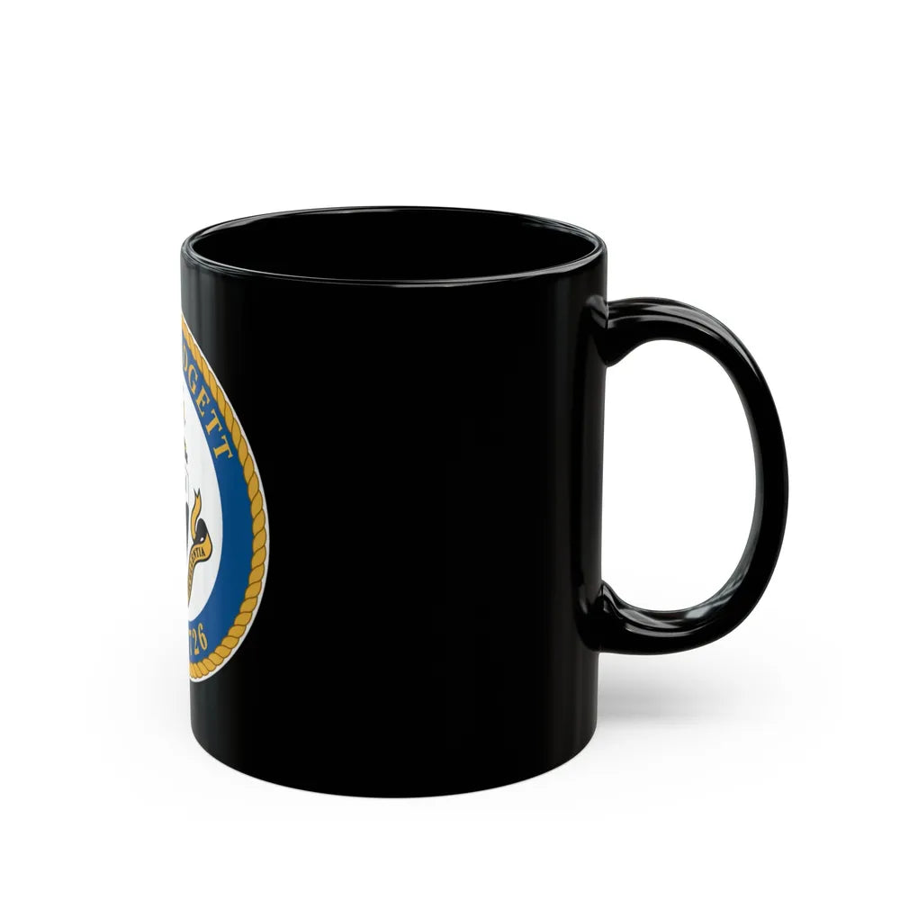 USCG Midgett WHEC 726 (U.S. Coast Guard) Black Coffee Mug-Go Mug Yourself