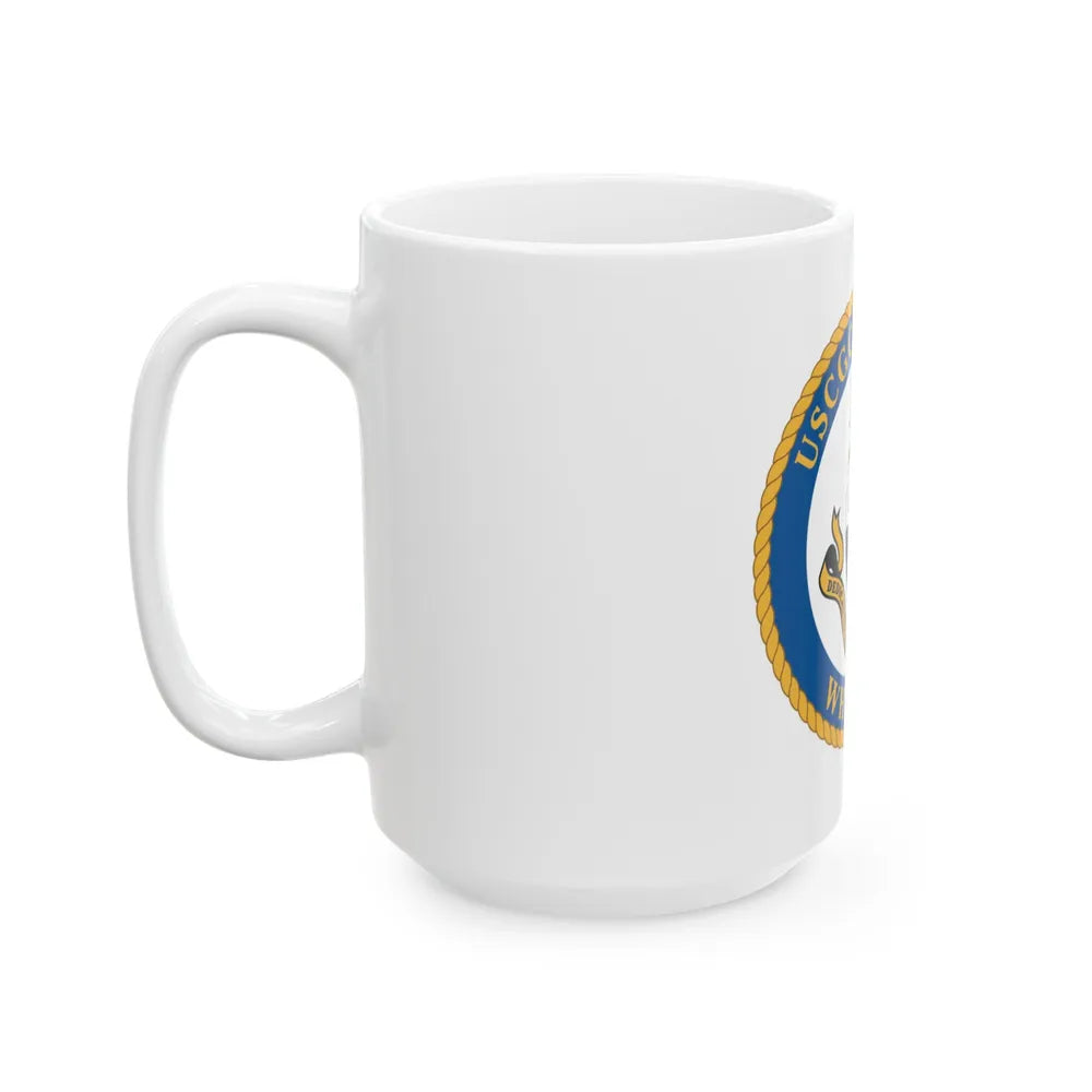 USCG Midgett WHEC 726 (U.S. Coast Guard) White Coffee Mug-Go Mug Yourself