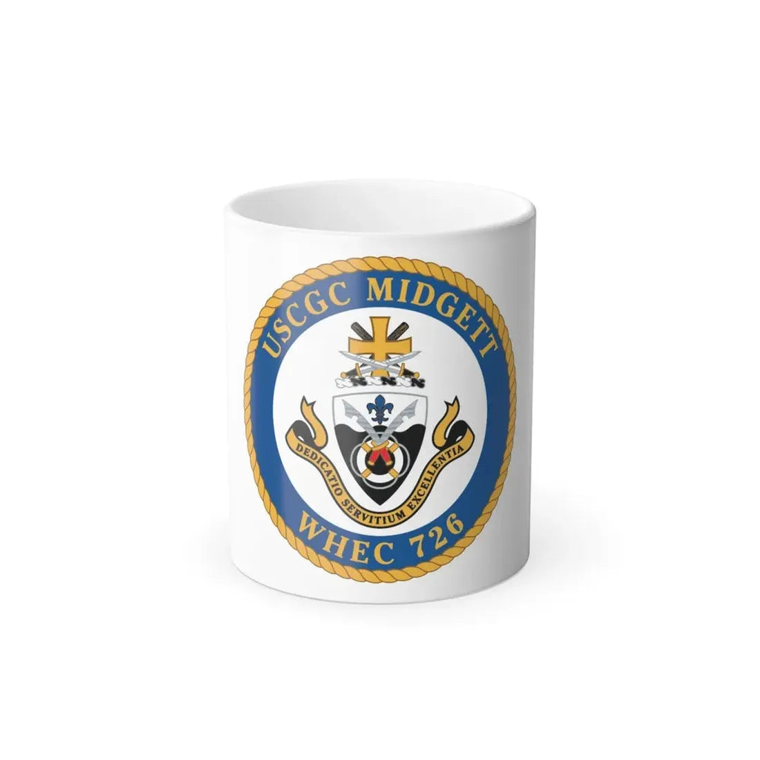 USCG Midgett WHEC 726 (U.S. Coast Guard) Color Changing Coffee Mug 11oz - Go Mug Yourself