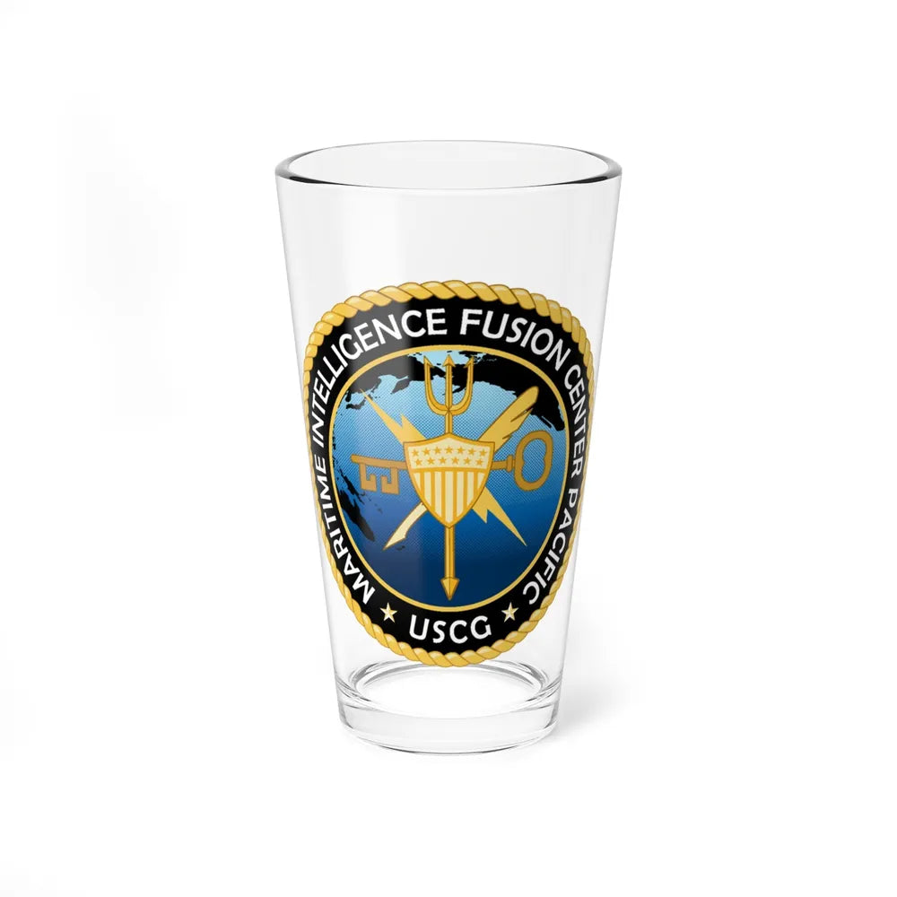 USCG MIFC PAC (U.S. Coast Guard) Pint Glass 16oz-16oz-Go Mug Yourself