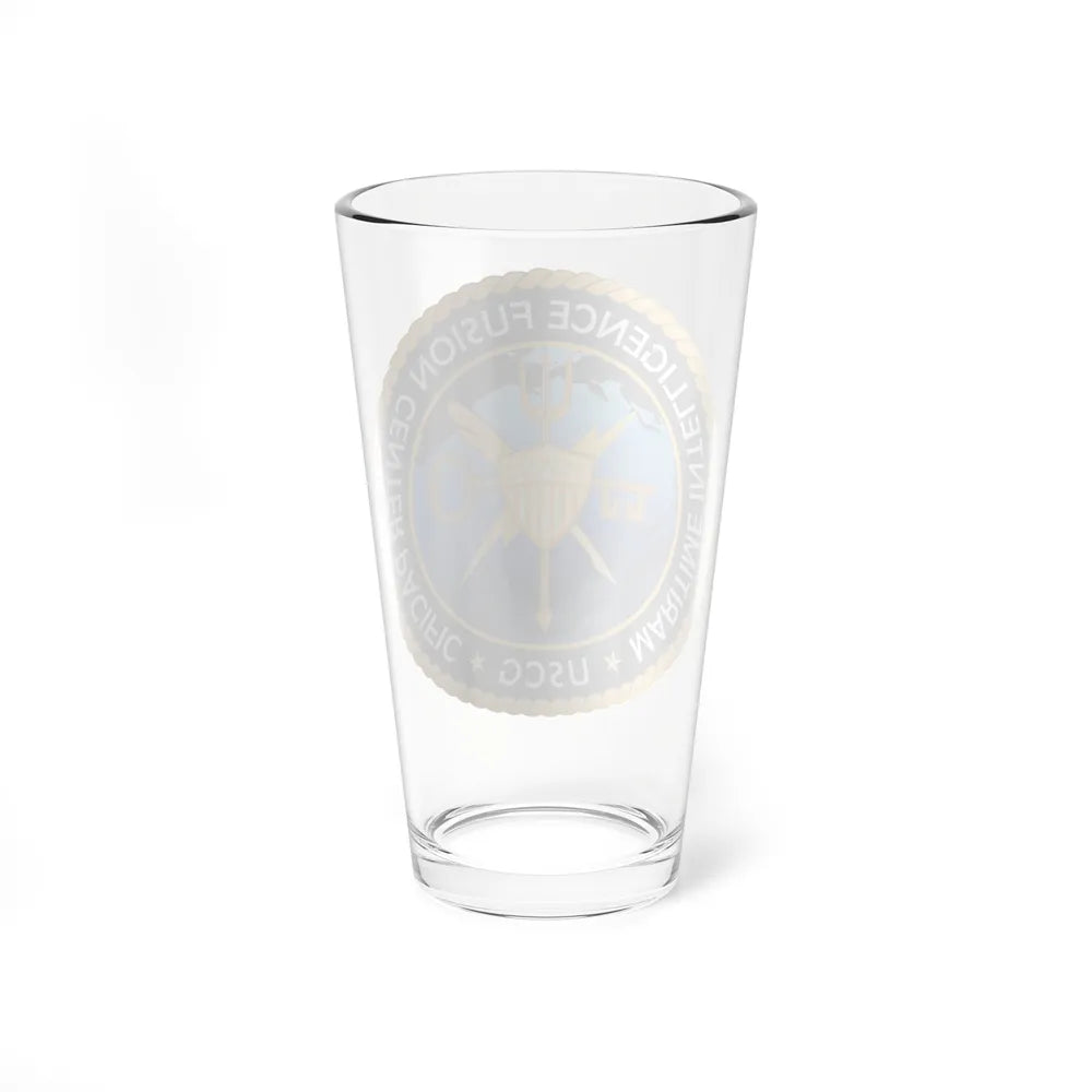 USCG MIFC PAC (U.S. Coast Guard) Pint Glass 16oz-Go Mug Yourself