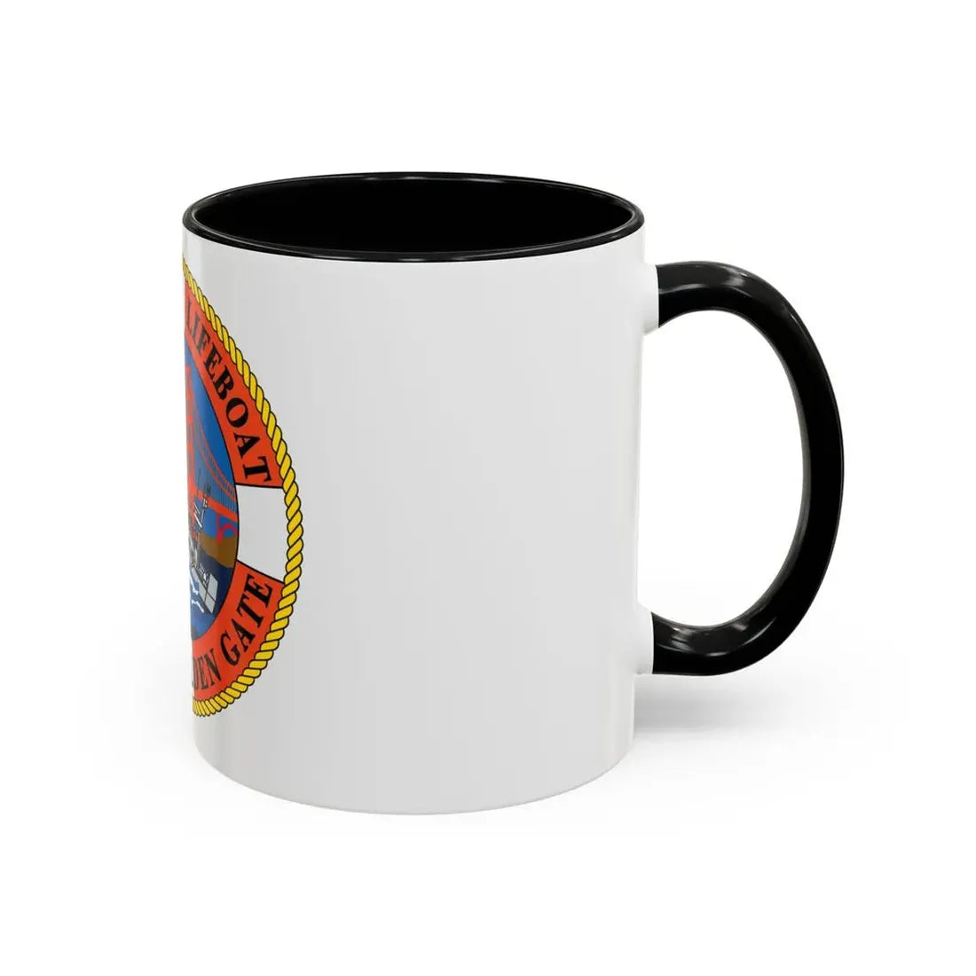 USCG Motor Lifeboat Station Golden Gate (U.S. Coast Guard) Accent Coffee Mug - Go Mug Yourself