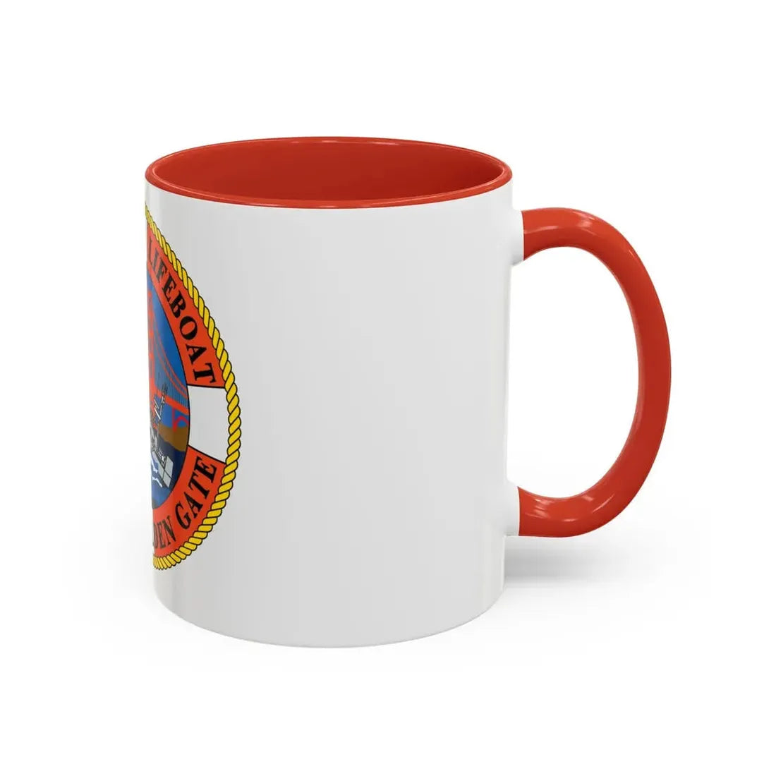 USCG Motor Lifeboat Station Golden Gate (U.S. Coast Guard) Accent Coffee Mug - Go Mug Yourself