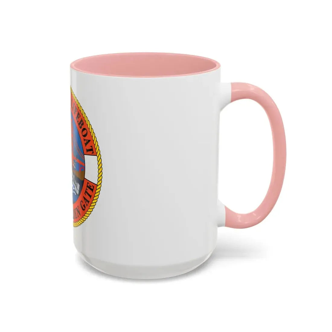 USCG Motor Lifeboat Station Golden Gate (U.S. Coast Guard) Accent Coffee Mug - Go Mug Yourself