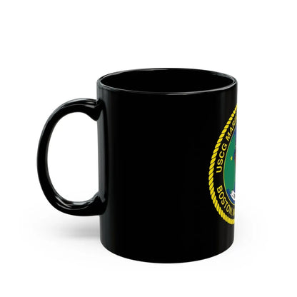 USCG MSO Boston Marine Safety Office (U.S. Coast Guard) Black Coffee Mug-Go Mug Yourself