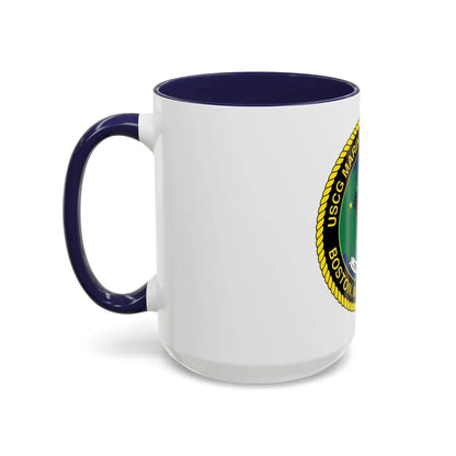 USCG MSO Boston Marine Safety Office (U.S. Coast Guard) Accent Coffee Mug - Go Mug Yourself