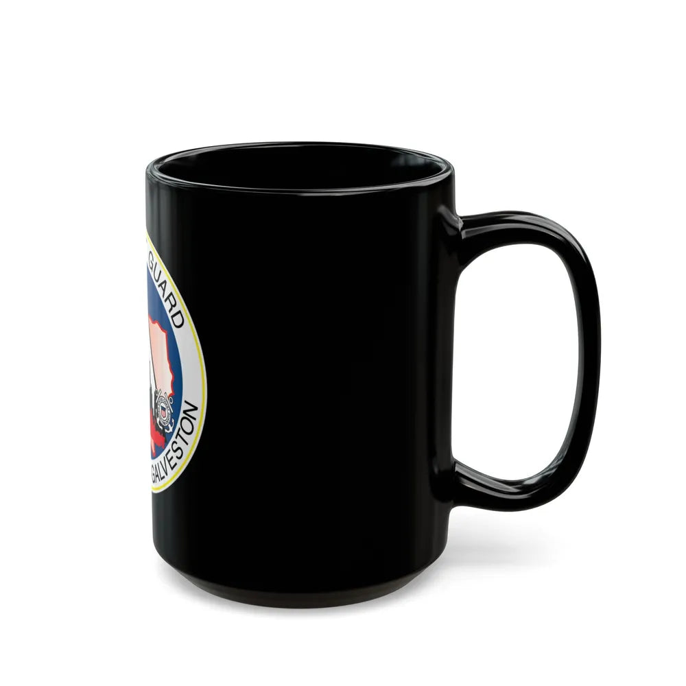 USCG MSO Houston Galveston (U.S. Coast Guard) Black Coffee Mug-Go Mug Yourself