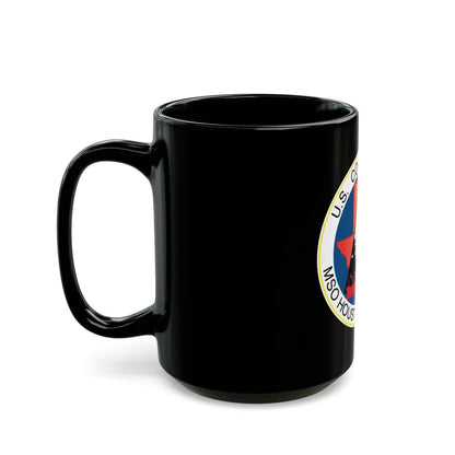 USCG MSO Houston Galveston (U.S. Coast Guard) Black Coffee Mug-Go Mug Yourself