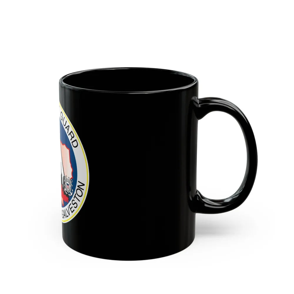 USCG MSO Houston Galveston (U.S. Coast Guard) Black Coffee Mug-Go Mug Yourself