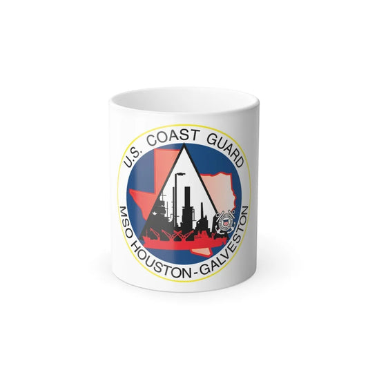 USCG MSO Houston Galveston (U.S. Coast Guard) Color Changing Mug 11oz-11oz-Go Mug Yourself