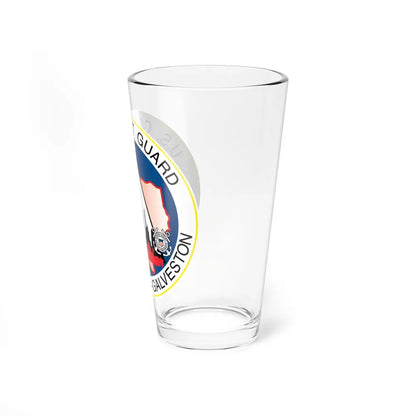 USCG MSO Houston Galveston (U.S. Coast Guard) Pint Glass 16oz-Go Mug Yourself