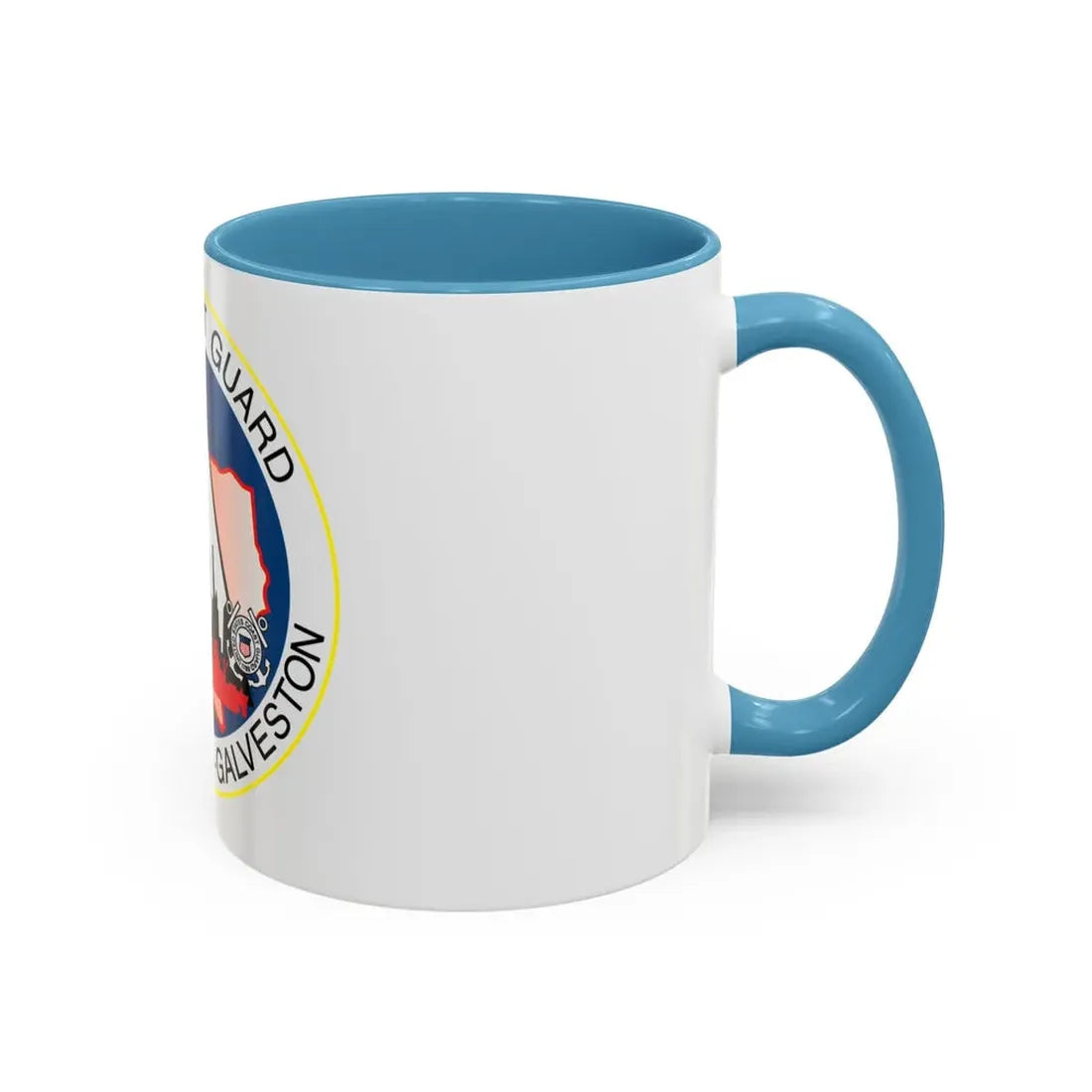 USCG MSO Houston Galveston (U.S. Coast Guard) Accent Coffee Mug - Go Mug Yourself