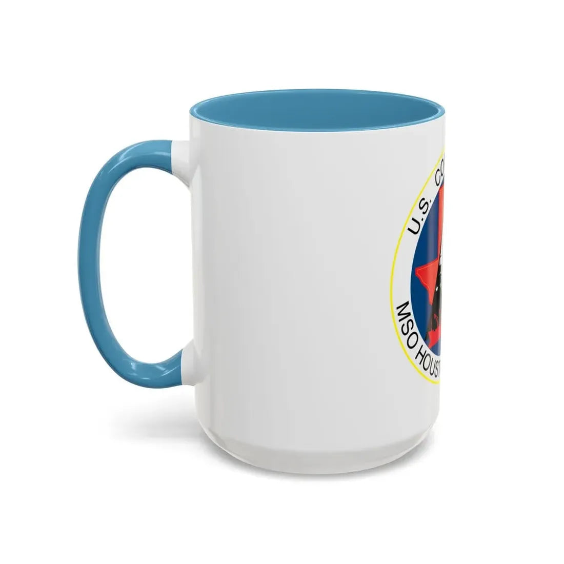 USCG MSO Houston Galveston (U.S. Coast Guard) Accent Coffee Mug - Go Mug Yourself