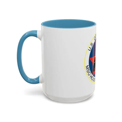 USCG MSO Houston Galveston (U.S. Coast Guard) Accent Coffee Mug - Go Mug Yourself