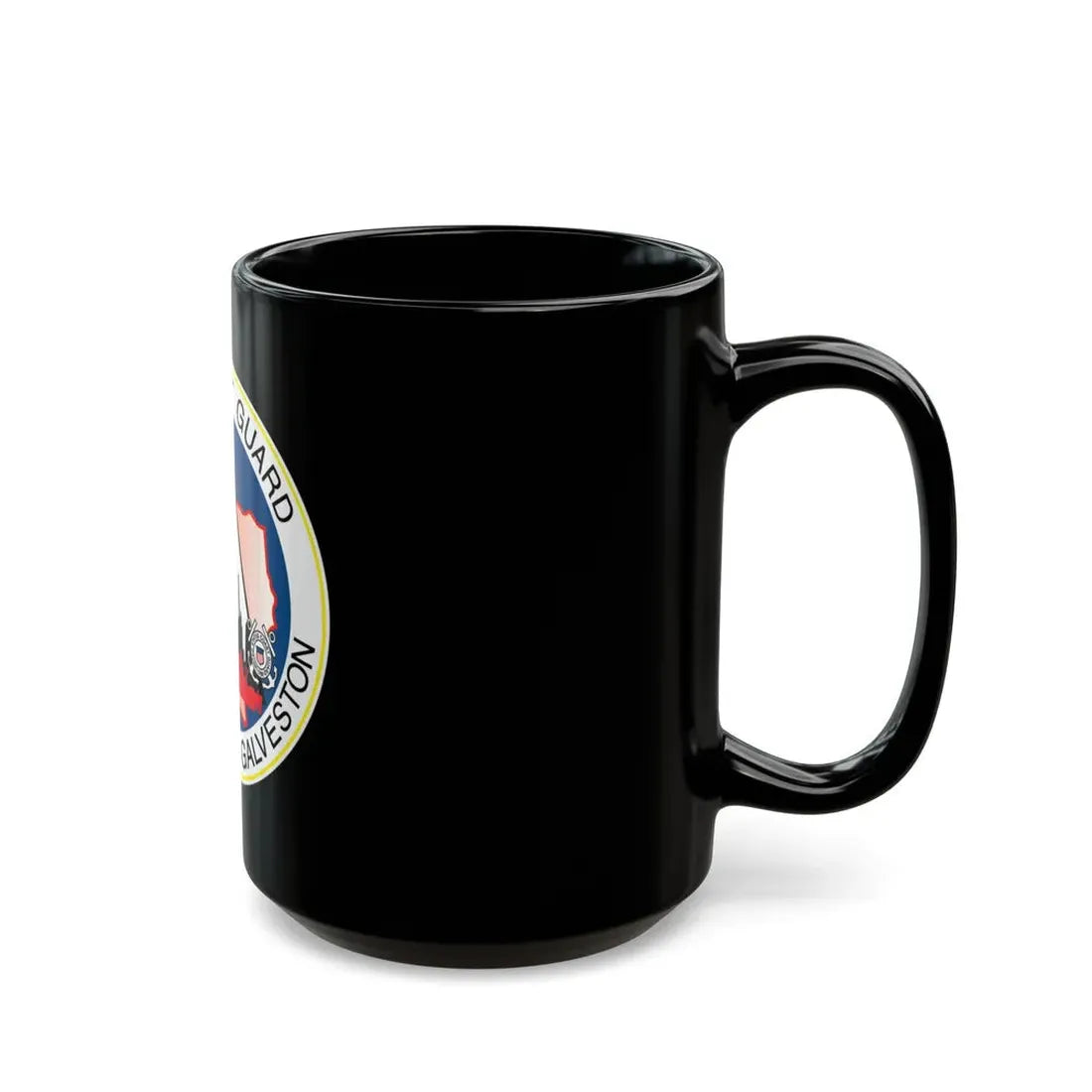 USCG MSO Houston Galveston (U.S. Coast Guard) Black Coffee Mug - Go Mug Yourself