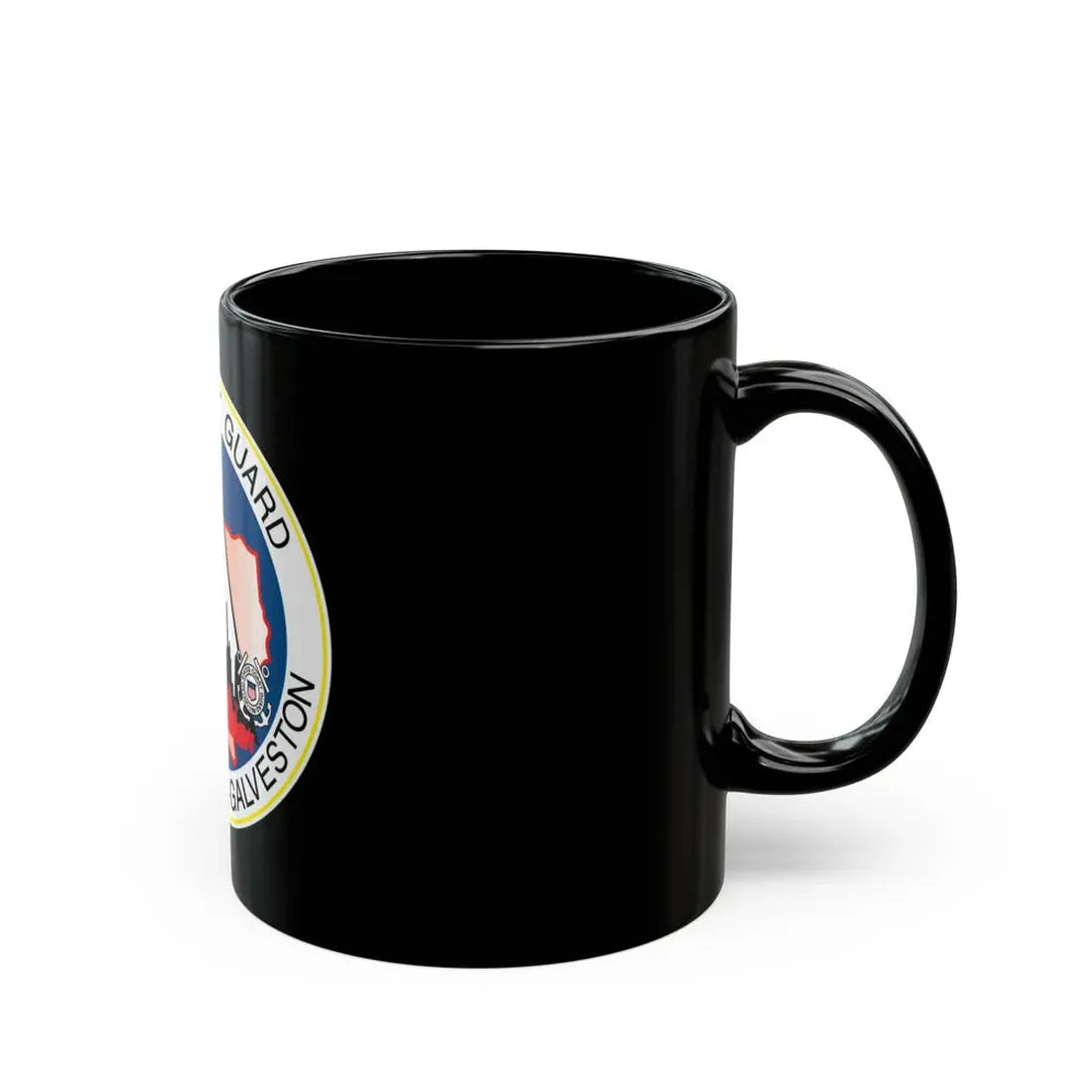 USCG MSO Houston Galveston (U.S. Coast Guard) Black Coffee Mug - Go Mug Yourself