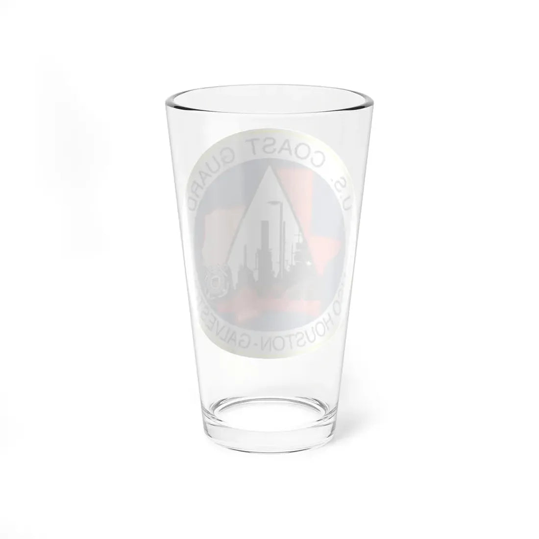 USCG MSO Houston Galveston (U.S. Coast Guard) Pint Glass 16oz - Go Mug Yourself