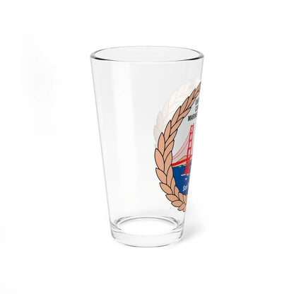 USCG MSO San Francisco Bay (U.S. Coast Guard) Pint Glass 16oz-Go Mug Yourself